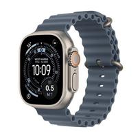 Apple Watch Ultra 3 MEWH4ET/A 49mm titanas/mėlyna Ocean Band išmanusis laikrodis