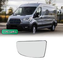 For Ford Transit Mk8 2014- 150 250 350 Tourneo T Series Pair Left Right Door Side Wing Mirror Glass Exterior Convex Upper Clear
