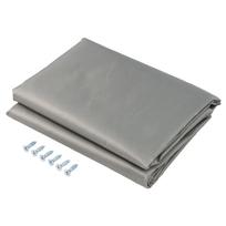 132x228cm For outdoor dust cover for playground usage effectively shielding children from weather elements during play 190T pilka spalva