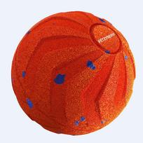 Hot-selling Interactive Dog Ball Smart Dog Toys for Medium and Large Dogs Automatic Moving Bouncing Rotating E-TPU Pet Balls (Orange,English color box packaging)
