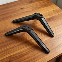 2 Pieces TV Stand Legs Mounting Brackets Tabletop Base Tv09