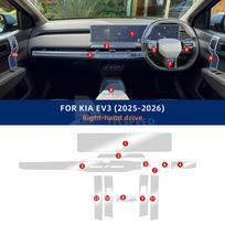 Protective TPU Film for Kia EV3 2025 2026 Dashboard Navigation Screen GPS Instrument Anti-scratch right hand drive balta