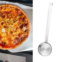 Picos padažo šaukštas Kepimo matavimo kaušelis Pomidorų puodeliai su rankena Virtuvinis samtis Patiekimui tepalo kremo įrankis Ilgas metalinis sriubos one size