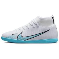 Nike Jr. Mercurial Superfly 9 Club IC Amortizuojantis Neslystantis Amortizuojantis Neslystantis Vidutinio aukščio Batai Salės Futbolui DJ5960-146 36 white