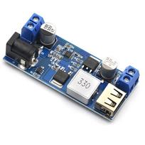 Replace Lm2596S Dc-Dc 24V/12V To 5V 5A Step Down Power Supply Buck Converter Module Adjustable Usb Step-Down Charging Module One Size