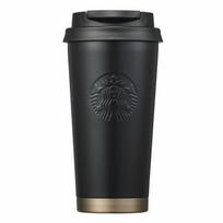 Starbucks Stainless Steel Tumbler SS Black Mat Elma 473 ml
