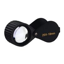 10-30X Magnifying Glass Jewelry Loupe With Hastings Triplet 18Mm Optic Glass For Diamond Magnifier Reading For Jewelers A2