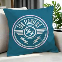 Rock Foo Fighters Cushion Cover Cushion Cover Set 4Pcs 50X50 45X45 40X40 Pillowcase Decorative Sofa Home Decor Peach skin 18*18(CM)-1Pcs