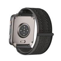 Garmin Venu X1 laikrodžio dirželis Nailoninis dviejų dalių apyrankė Išmanusis kvėpuojantis Metalinis vidurinis žiedas Pakeičiamas laikrodžio dirželis Garmin Venu X1 gray