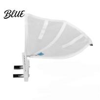 Clothes Protection Net Front Load Washing Machine Catcher Net Foldable Anti-drop Washer Laundry Room Accessories Collection Suction Cup Installation white