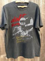 Vintage Daft Punk rock band short sleeve charcoal color shirt Men Women S-5XL M gray