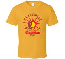 Napoleon Dynamite Movie Ricks College T Shirt XL orange