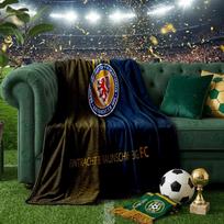 Braunschweig Fc Crest Design Throws Blanket Flannel Blankets Plush for Couch Bed Gifts for Men Women Travel picnic blanket Christmas fan gifts 75x90cm