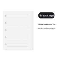 M5 Ring Binder TN Journal - Premium Soft Leather Strap Xiaohongshu Mini Portable Journal