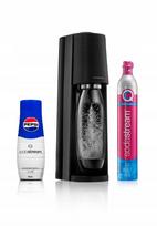 SodaStream gazuoto vandens gaminimo aparatas su 1 l buteliu, juodas