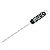 TP300 Electronic Food Thermometer Instant Read Meat Thermometer LCD Display Digital Milk Thermometer for Meat /Cooking /BBQ/Milk UNITED KINGDOM white