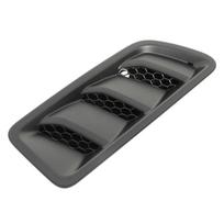 1x For 2018-2024 Jeep Wrangler Gladiator Hood Bezel Left Replacement 68293749AF black