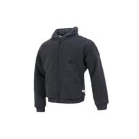 Adidas Naujas Polar Reversible su gobtuvu vilnos striukė Vyriška Viršutinė apranga Pilka HG2076 S black