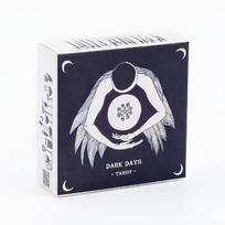 Dark Days Tarot 78 Cards Deck with PDF Guidebook Inspired by Divine Feminine Energy Divination Party Board Game 7.6*7.6cm gray