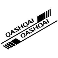 For Nissan Leaf Qashqai Juke Micra Navara 370Z Pathfinder NV200 350Z Elgrand Decorative Accessories Car Door Side Stickers Glossy Black gray