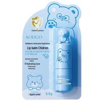 Audo Double Care Baby Lip Balm: Moisturizing & Hydrating Anti-Chap for Infants and Toddlers (Autumn/Winter) white