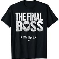 YYUUYUU The Final Boss The Rock T-Shirt S