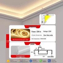 oeny Recessed LED Channel Light Strip