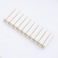 Nail Transfer Paper 3D Printed Organizer Box 10 Grid For Foil Sticker Storage Portable Colorful Display Stand For Home Salon Use