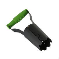 Handled Bulb Planter Transplanter Tool Hole Digger for Plant Transplanting Garlics green
