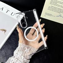 Transparent Hard Case for Samsung Galaxy Z Fold 7 6  4 3 fold7 zfold Magnetic Shockproof Ultra Slim PC Clear Cover Galaxy Z Fold3 5G