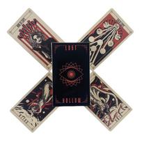 Lost Hollow Tarot Cards A Oracle English Visions Divination Edition Board Playing Games beige
