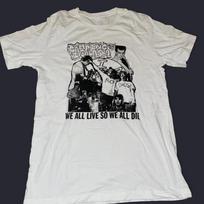 Camping In Alaska Midwest Emo White Shirt S gray