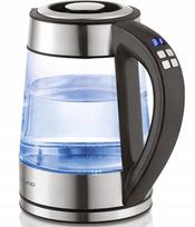 Virdulys Belaidis stiklinis elektrinis virdulys 1,7 l su temperatūros reguliavimu, Belaidis stiklinis elektrinis virdulys 1,7 l su temperatūros reguliavimu