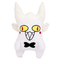 Cat Plush Toy Funny Angel Dust Alastor Tv Fans Collecting Gift Cute Cotton Stuffed Plush Doll Kids For Birthday Present white