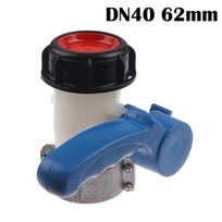 Ibc bakas 1000 l Dn50 75 mm litras 62 mm, skirtas eksportuoti vyrišką 2 colių peteliško vožtuvo jungiklį DN40 62mm