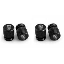 Car Aluminum Alloy Wheel Tire Valve Cap Dust Styling Accessory for Porsche 911 Cayenne Panamera Macan Boxster Carrera-GT 928 944 FV6 black