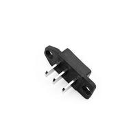 3/4/5Pin Lithium Battery Connector Electric Scooter Blade Male Female Battery Power Connector Charging Interface Socket Adapte as the picture gray