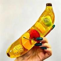 Maltozės Bananų Suspaudžiami Žaislai Vaisių Įdaras Suspaudžiamas Žaislas Deimpresijai Lėtai Kylančios Streso Atsarginiai Bananų Suspaudžiami Jutiminiai Žaislai Dovanos yellow