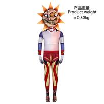 Halloween Sundrop Fnaf Moon Sun Final Leader Cosplay Onesie Tits Security Breakdown Clown Puppet Cosplay Birthday Party Costume 100