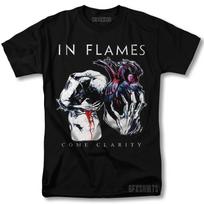 In Flames Shirt Come Clarity Rock Concert Vntg Graphic Design TShirt Unisex T-Shirt S