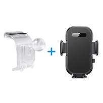 Special Mobile Phone Holder For BMW 5 Series G60 520i 530i i5 2024 2025 2026 Fast Charging Phone Mount Car MagSafe Accessories Base and holder 1 white