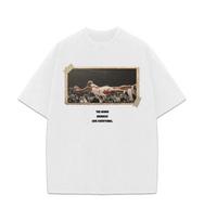Dennis Rodman Give Everything 1996 Chicago Bulls The Worm Vintage  T-Shirt L white
