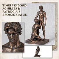 ir Patroklo Statula Mitologija Figūrėlė Skulptūra Namų Dekoras One Size