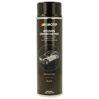 MOTIP Aerozolis - Bituminė dugno danga / Bitumen Based Undercoating 500 ml