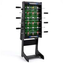 Sulankstomas stalo futbolo stalas su rezultatų skaitikliu, juodas, 69 x 60 x 71 cm
