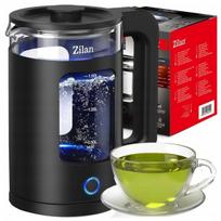 Virdulys Stiklinis elektrinis virdulys 1,5 l 1650 W, juodas, Stiklinis elektrinis virdulys 1,5 l 1650 W, juodas