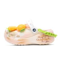 Crocs Hiker Clog Footprint Creation Crocs Classic Cool Walking Platform Trend Cute Simple Niche Hole Shoes Unisex Carrot Orange 38-39 morkų oranžinės spalvos