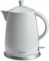 Virdulys Keraminis elektrinis virdulys 1,5 l 1500 W, baltas, Keraminis elektrinis virdulys 1,5 l 1500 W, baltas