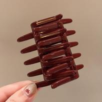 1pc Cross Hair Comb Women's Hair Clip Curler Pin for Thick or Medium Hair