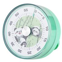 Mechanical Magnetic Clock Timer 60-Minutes for Students Teachers Alarm Cooking Timer With Loud Alarm Visual Timer Kitchen Timer Green white